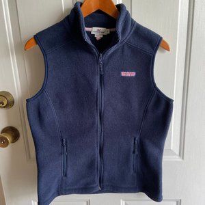 vineyard vines westerly navy vest - womens' small
